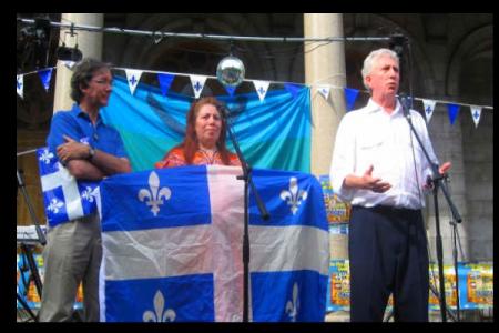 LEV�E DU DRAPEAU F�TE NATIONALE 2007 AVEC TAFSUT