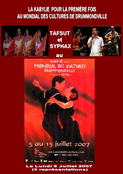 MONDIAL DES CULTURES DE DRUMMONDVILLE