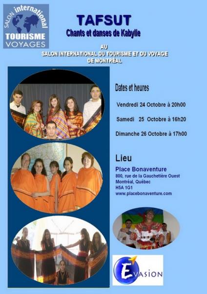 TAFSUT AU SALON INTERNATIONAL DU TOURISME ET DU VOYAGE