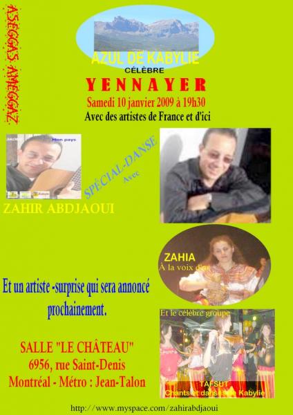 TAFSUT AU SPECTACLE DE YENNAYER